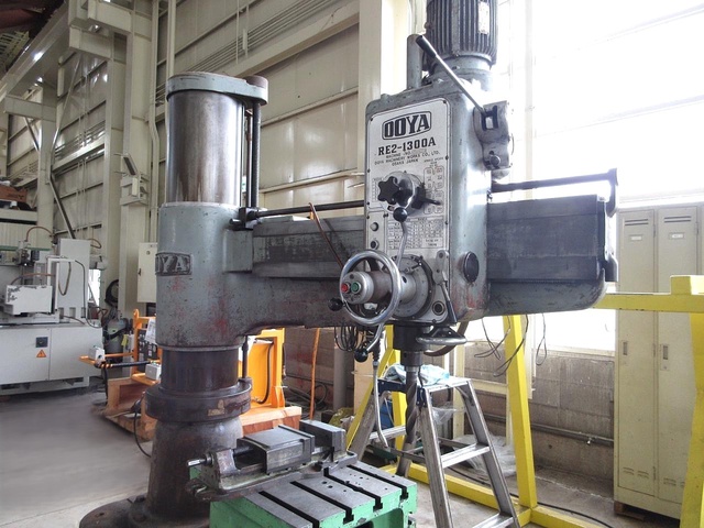 大矢製作所 RE2-1300A 1300mmラジアルボール盤