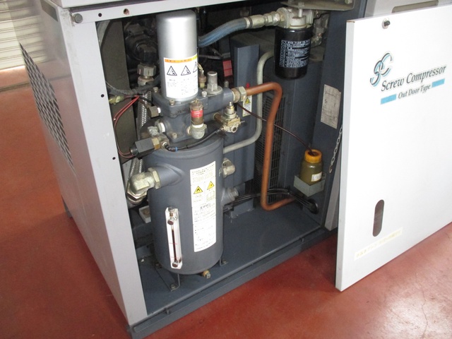 北越工業 SMS15SD-66 15kwコンプレッサー