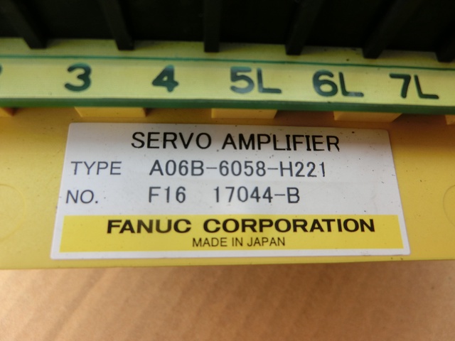 ファナック A06B-6058-H221 サーボアンプ 中古販売詳細【#222639