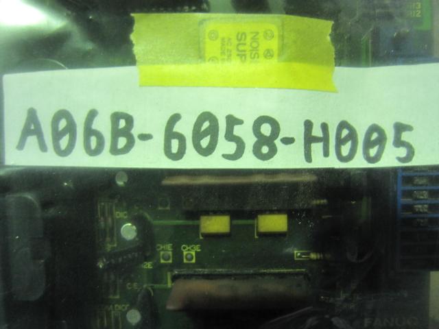 ファナック A06B-6058-H005 サーボアンプ