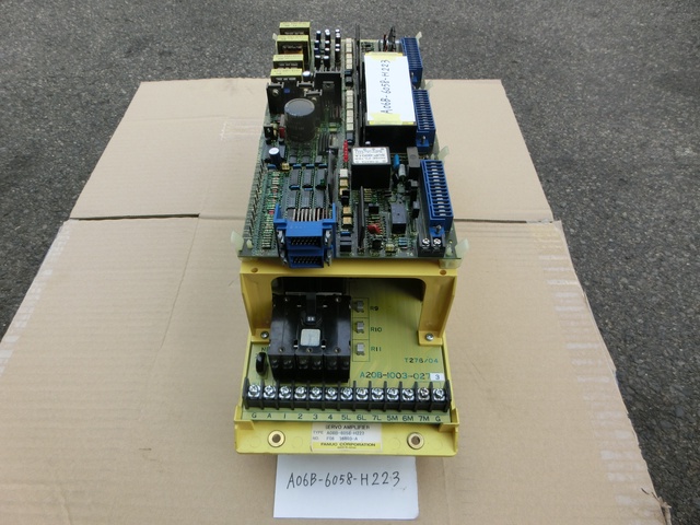 ファナック A06B-6058-H223 サーボアンプ