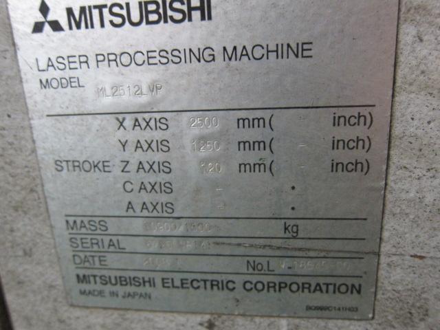 三菱電機 ML2512LVP-40CF-R レーザー加工機