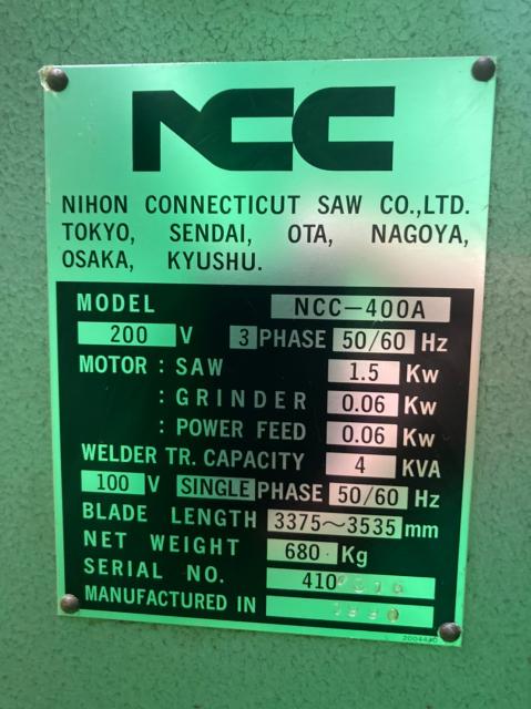 ニコテック NCC-400A コンターマシン