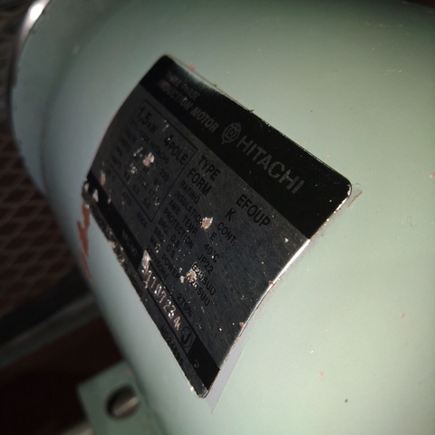 日立 HITACHI 1.5KW 1.5kwコンプレッサー