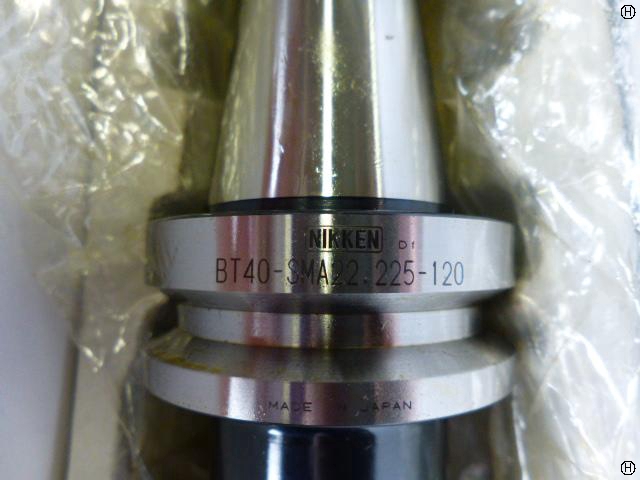 日研工作所 BT40-SMA22.225-120 シェルエンドミルアーバー