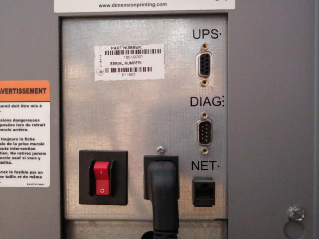 STRATASYS Dimension sst1200es 3Dプリンター