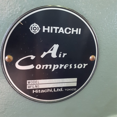日立 HITACHI 3.7P-9.5V5 3.7kwコンプレッサー