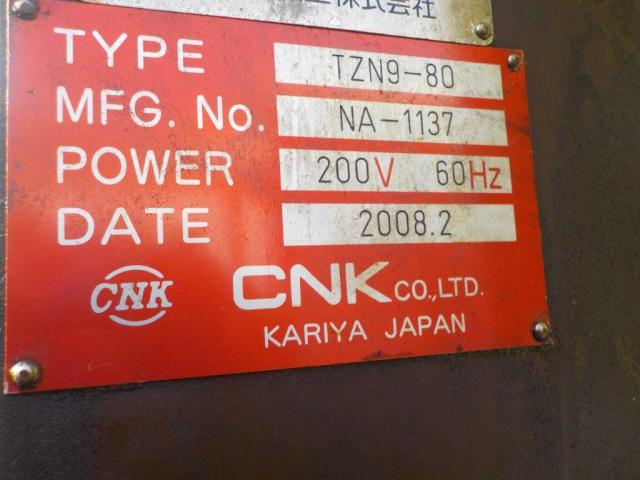 CNK TZN9-80 NC転造盤