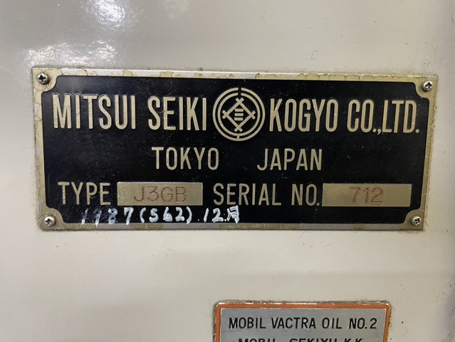三井精機工業 J3GB ジグボーラー