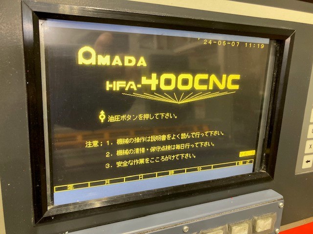 アマダ HFA-400CNC 400mmバンドソー
