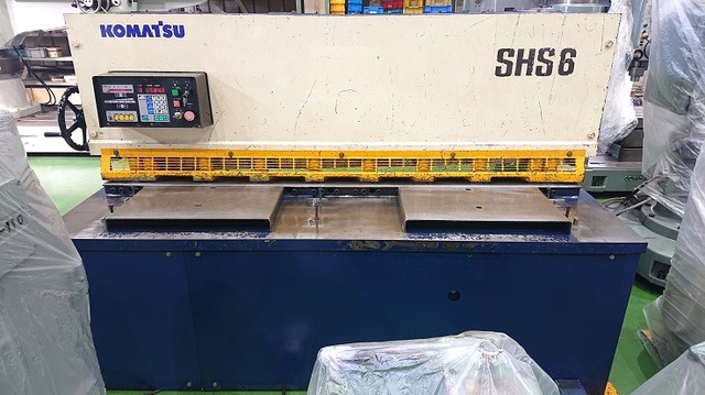 コマツ産機 SHS6×205 2.0m油圧シャーリング