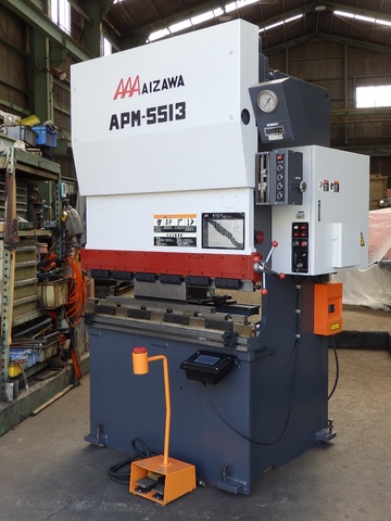 相澤鐵工所 APM-5513 1.3m油圧プレスブレーキ