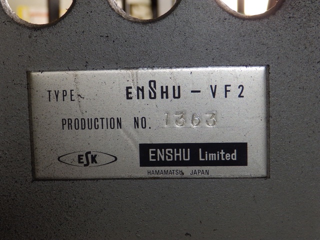 エンシュウ VF-2 ヒザ型立フライス