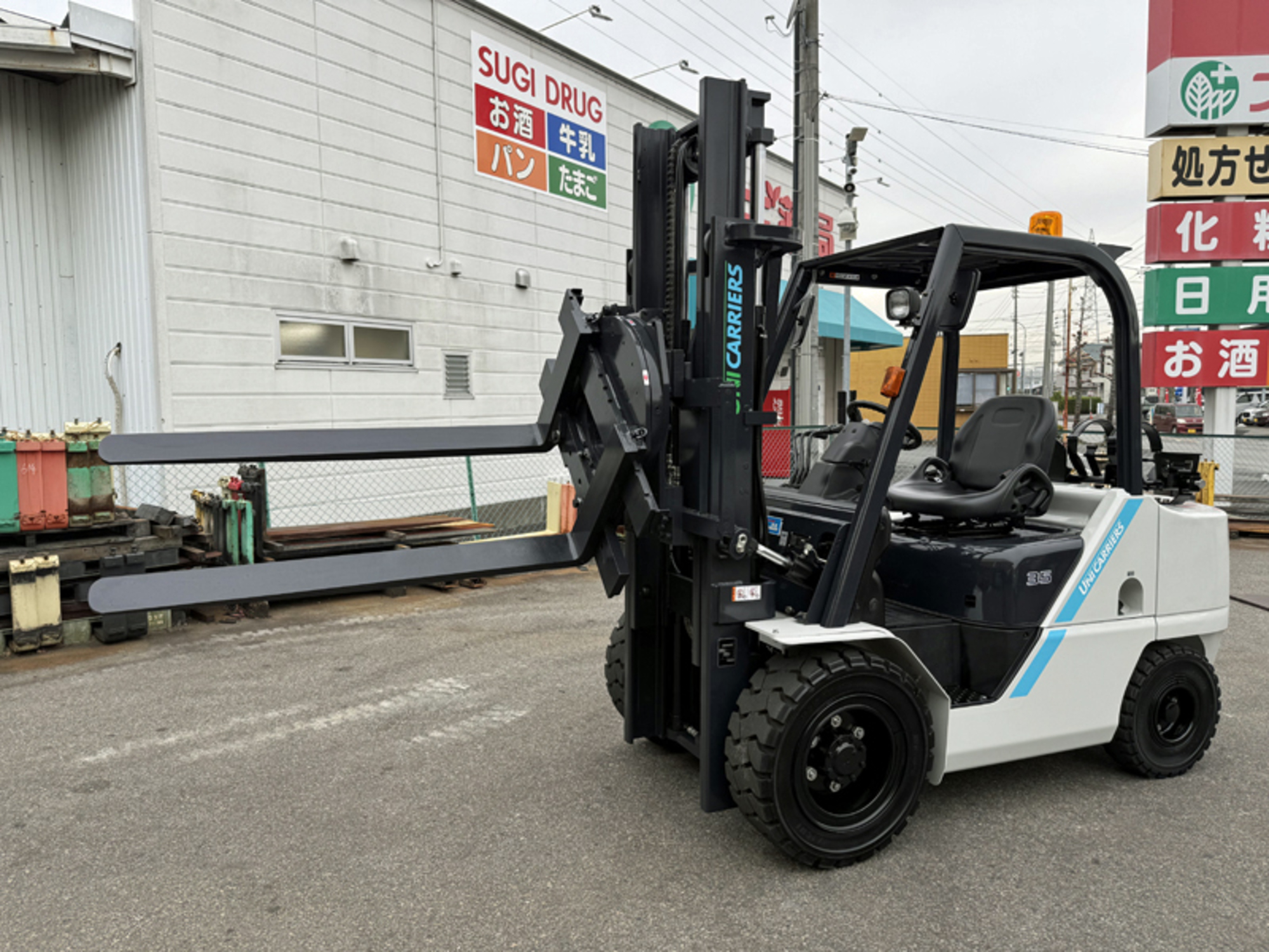 3.5Tフォークリフト 三菱ロジスネクスト FHGE35T5S 中古販売詳細 