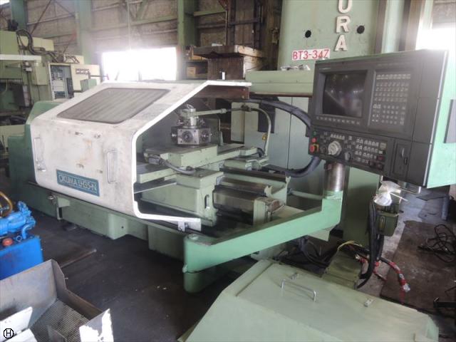 オークマ LH35-N-1000 NCフラット型旋盤
