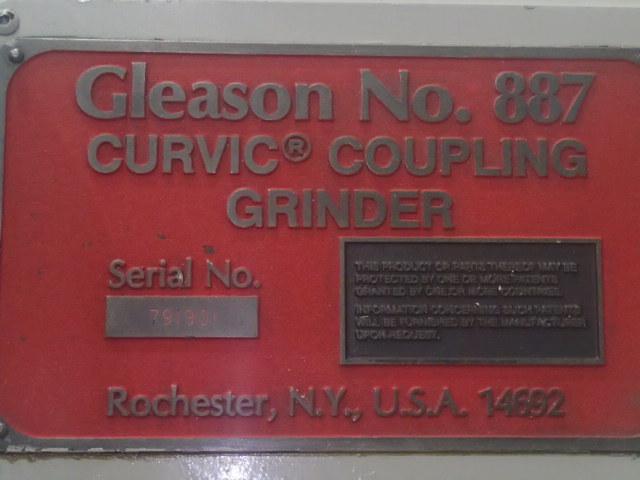 GLEASON NO.887 カービックカップリング研削盤