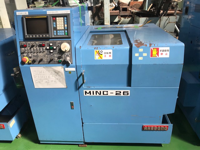 曙機械工業 MINC-26 NC櫛刃型旋盤