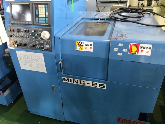 曙機械工業 MINC-26 NC櫛刃型旋盤