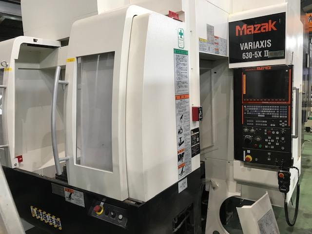 ヤマザキマザック VARIAXIS630-5XⅡ 5軸立マシニング(BBT40)