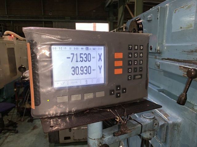 牧野フライス製作所 BGⅡJ-70 ラム型立フライス