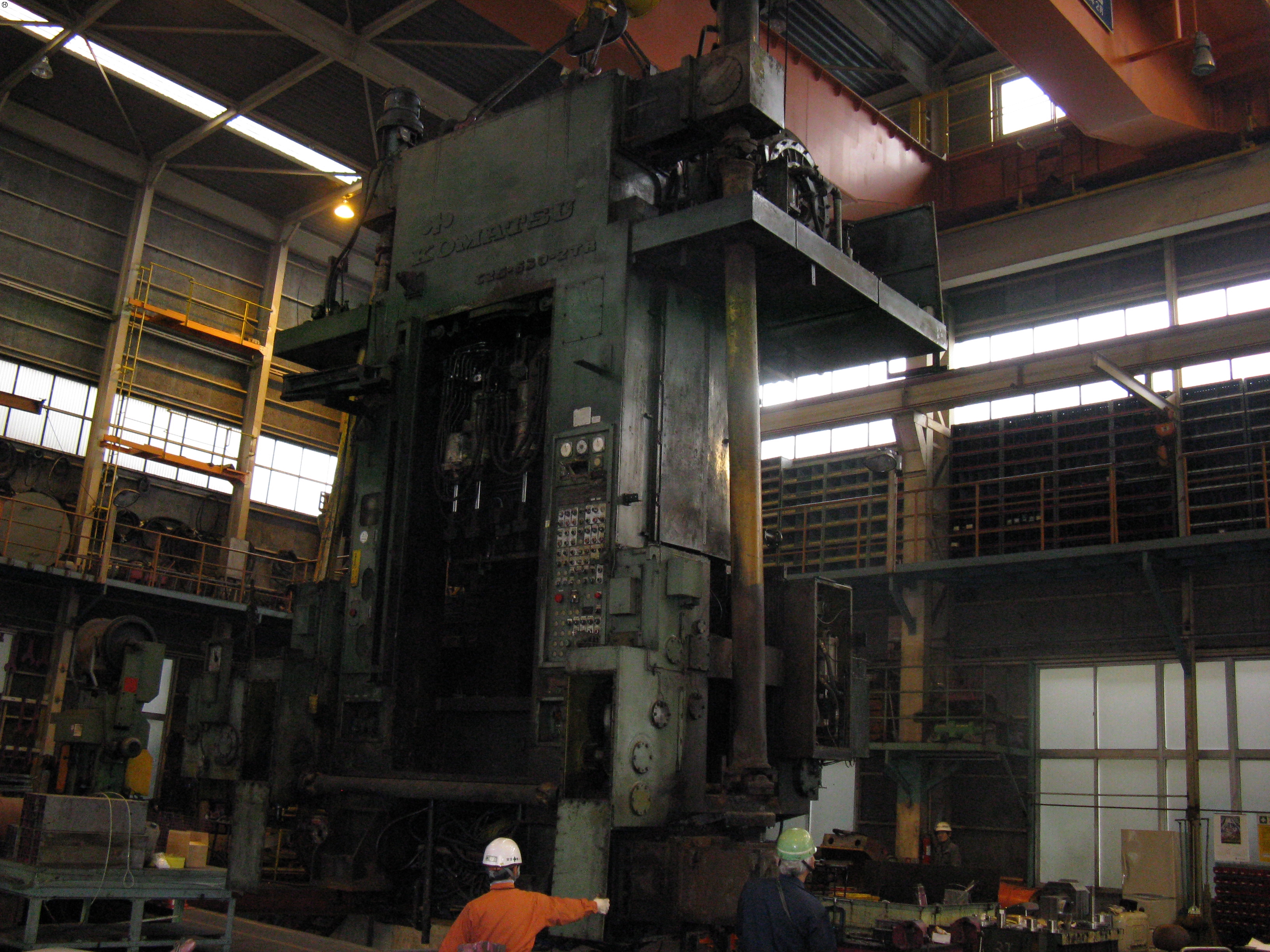 小松製作所 C2S630-2TR 630T鍛造トランスファープレス