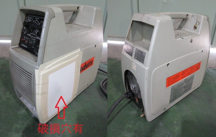 日立★サイリスタ制御★交直両用パルスTIG溶接機★スーパーペア300RP★アルミ溶接★ステンレス★軟鋼★200V★アルゴン★トーチ★リモコン★ 日立☆サイリスタ制御☆交直両用パルスTIG溶接機☆スーパーペア300RP☆