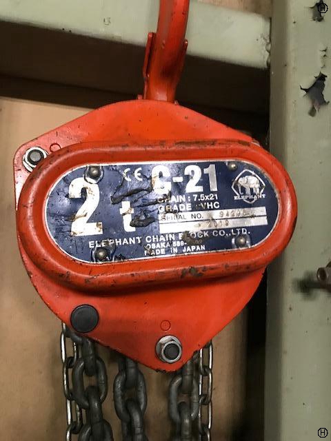 象印チエンブロック C-21-2t 2.0T手動チェーンブロック
