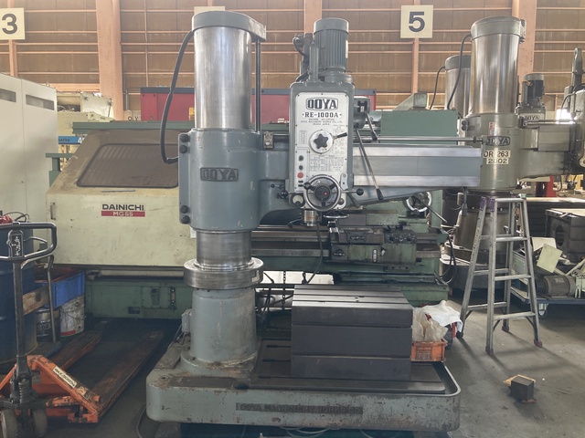 大矢製作所 RE-1000A 1000mmラジアルボール盤