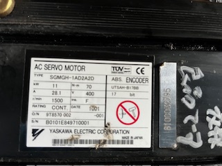 安川電機 SGMGH-1AD2A2D 11kwサーボモーター