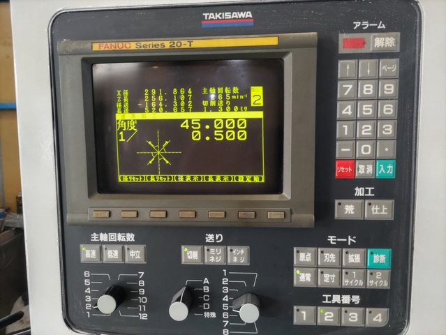 滝澤鉄工所 TAC-510*1000 簡易型NC旋盤