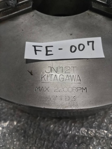 北川鉄工所 JN-12T 3爪スクロールチャック