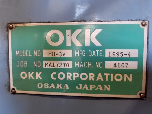 OKK MH-3V ベッド型立フライス