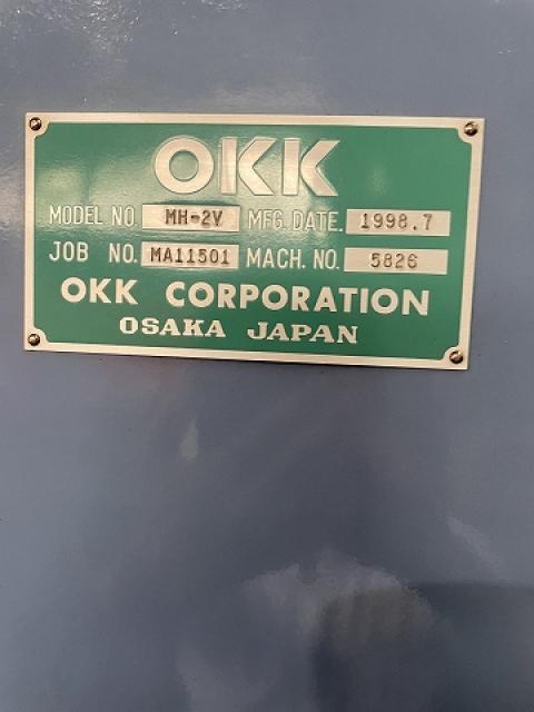 OKK MH-2V ベッド型立フライス