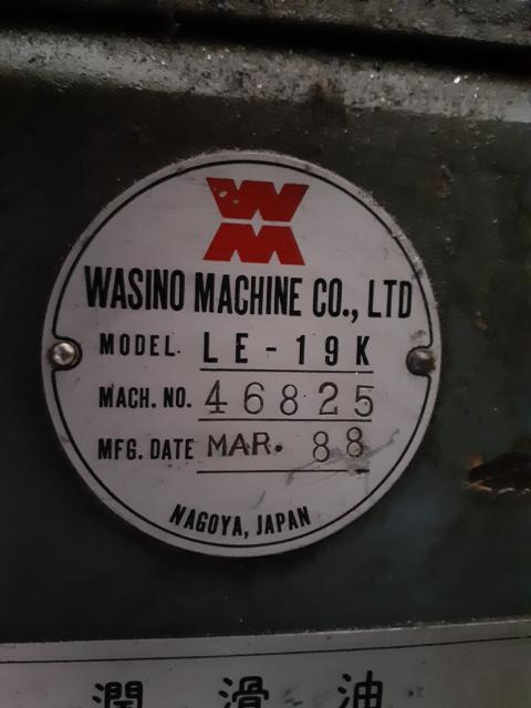 ワシノ機械 LE-19K 6尺旋盤
