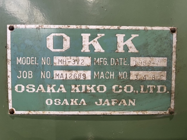 OKK MH-3VⅡ ベッド型立フライス