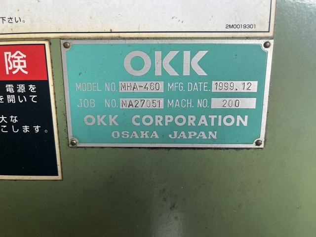 OKK MHA-460 NC立フライス