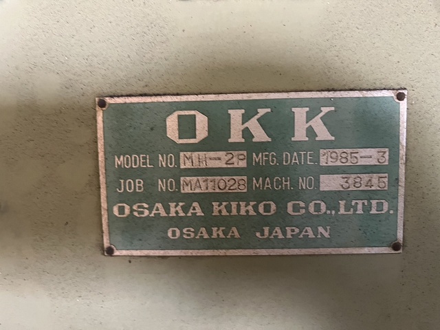 OKK MH-2P 横フライス
