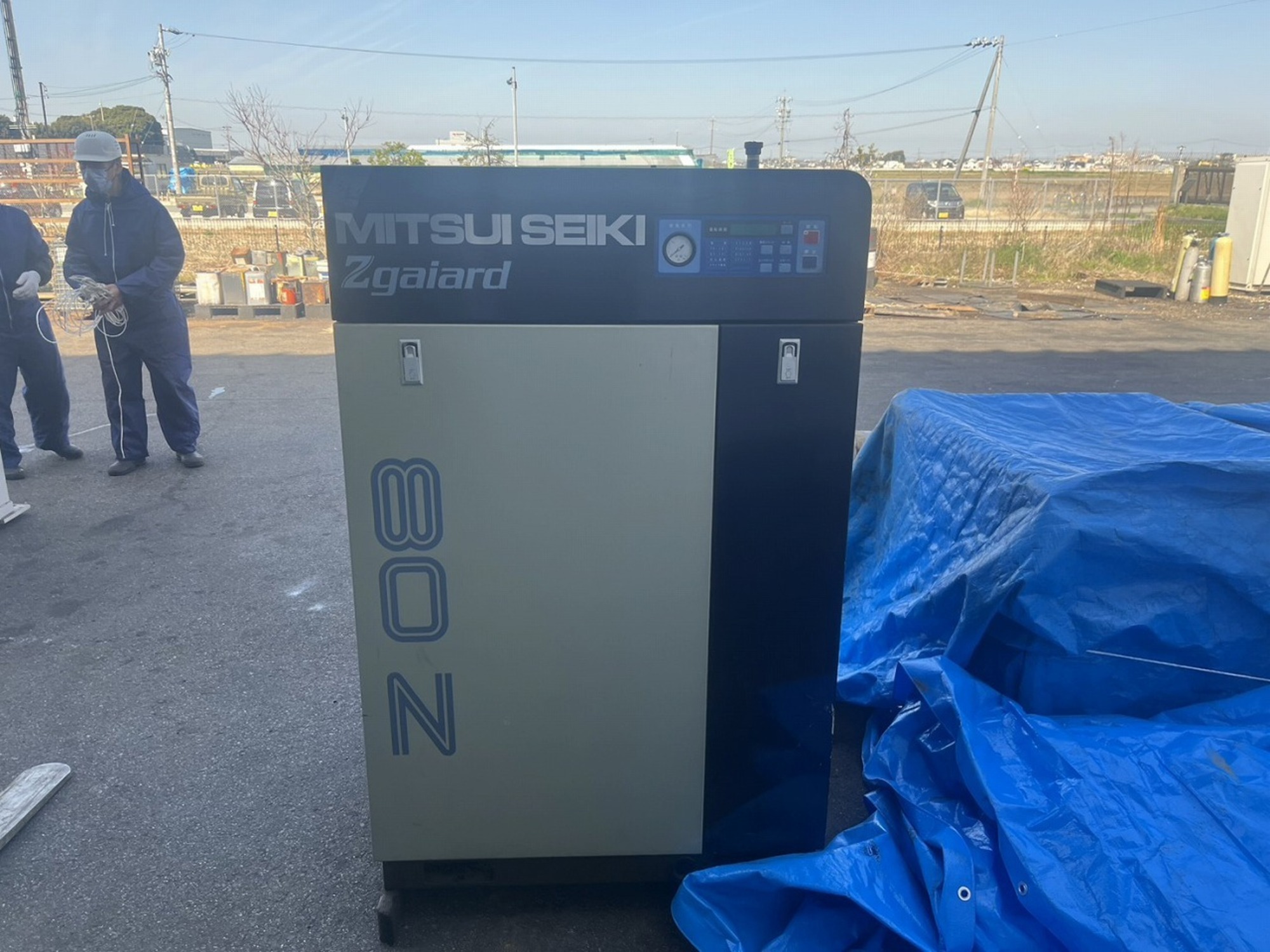 7.5kwコンプレッサー 三井精機工業 Z086AS3-R 中古販売詳細【#416825