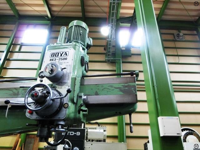 大矢製作所 RE3-2500 2500mmラジアルボール盤