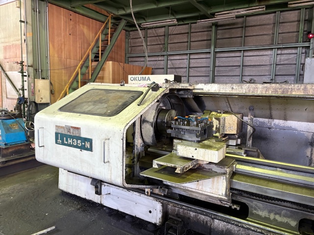 オークマ LH35N 3000 NCフラット型旋盤