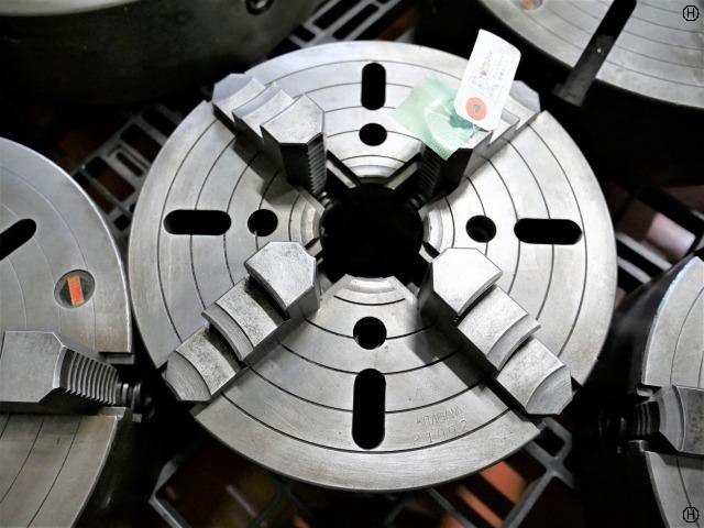 北川鉄工所 φ300 4爪チャック