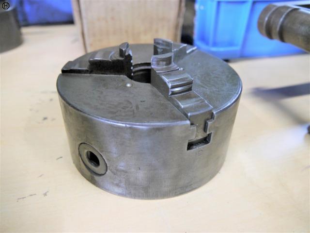 北川鉄工所 φ130 3爪スクロールチャック