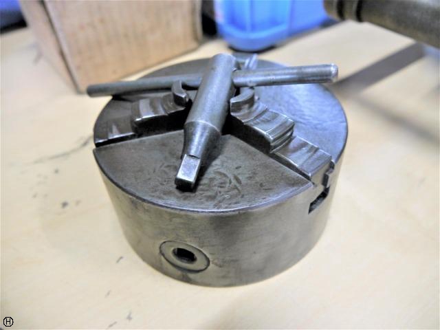 北川鉄工所 φ130 3爪スクロールチャック