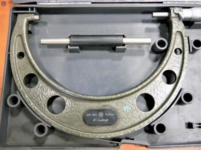 ミツトヨ 125-150mm 直進式ブレードマイクロメーター
