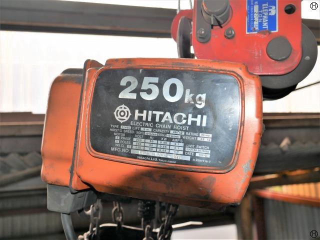 日立 HITACHI 1/4 S2 0.25T電動チェーンブロック