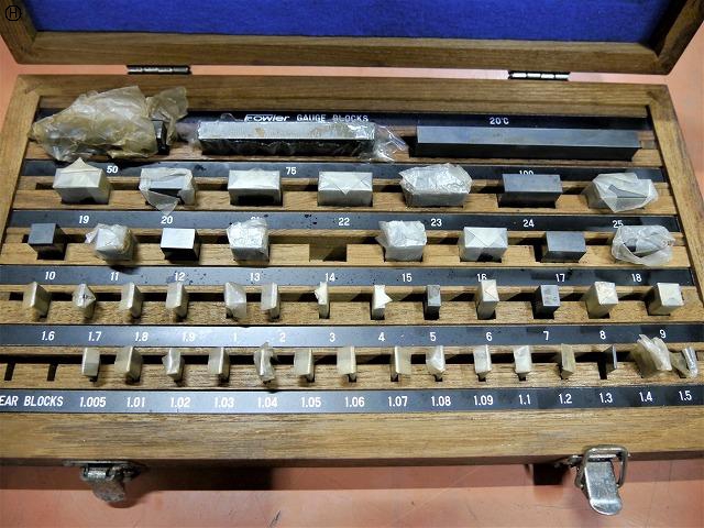 FOWLER 46PCS ブロックゲージセット