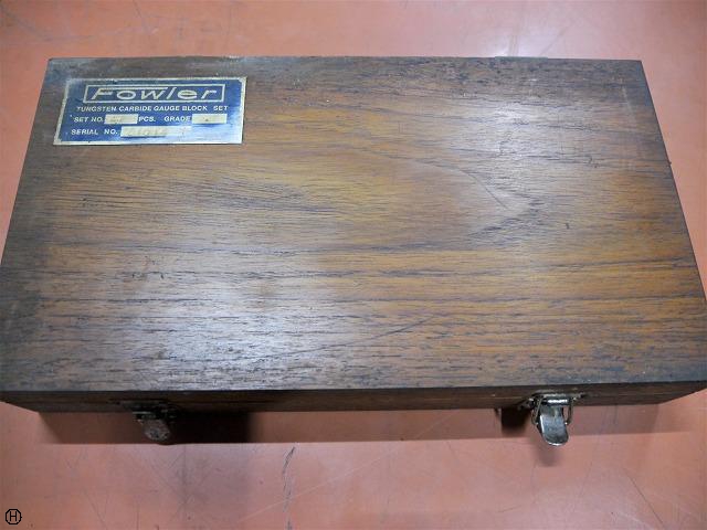 FOWLER 46PCS ブロックゲージセット