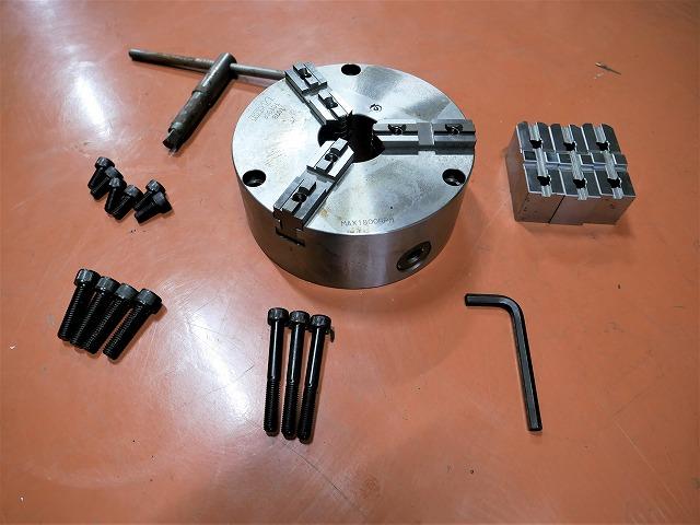 小林鉄工 VICTOR TC-190F スクロールチャック