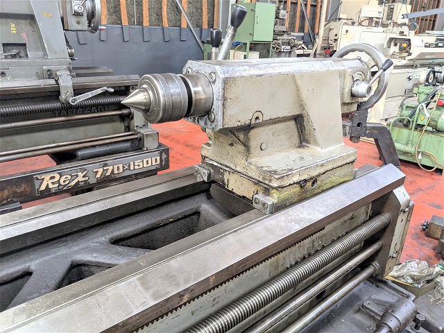 山崎鉄工所 MAZAK-1500 9尺旋盤