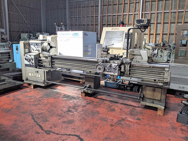 山崎鉄工所 MAZAK-2500 2.5m旋盤